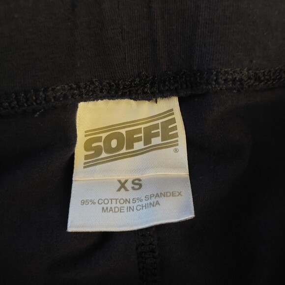 Soffe Navy Blue Cotton Webster Embellished Cotton Cuffed Sweatpants Size XSmall - Picture 5 of 8